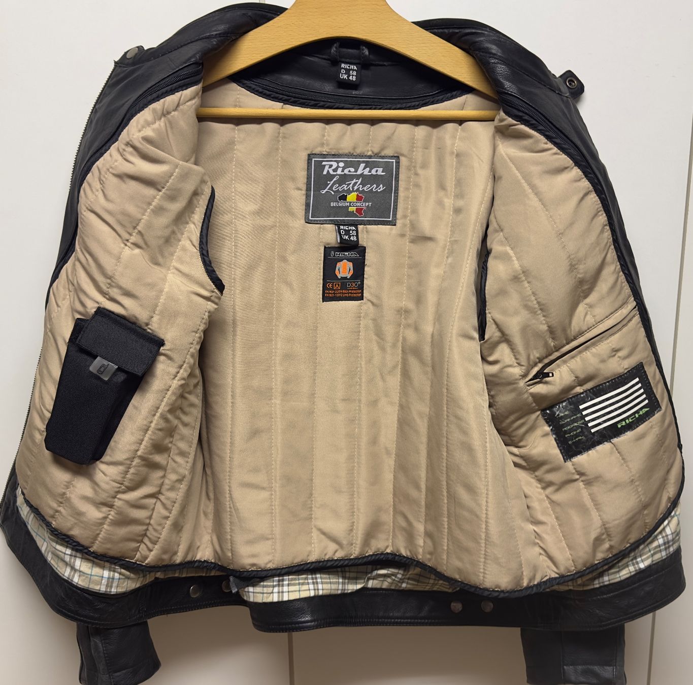 Giacche: Motorrad Leder Jacke Richa – Usato da Uster venduto da Niki1922 1