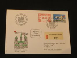 50 Jahre pro Aero Sonderflug 19.05.1988 Genève - Zürich