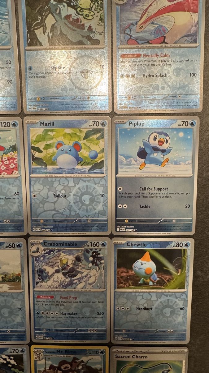Pokémon Sammelbilder & Trading cards: Pokemon Karten Set Wasser - Alle Holo – Neu (gemäss Beschreibung) aus Dietlikon von abd_7qwy 1