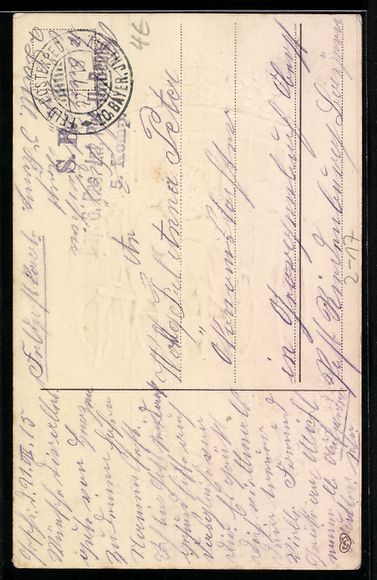 Cartoline postali: Postkutsche mit Geschenken und Kleblätt – Usato da Berlin venduto da bartko-reher 1