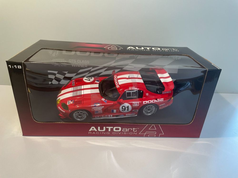 Dodge Viper GTS-R Le Mans '98 1:18 Modellauto von AUTOart