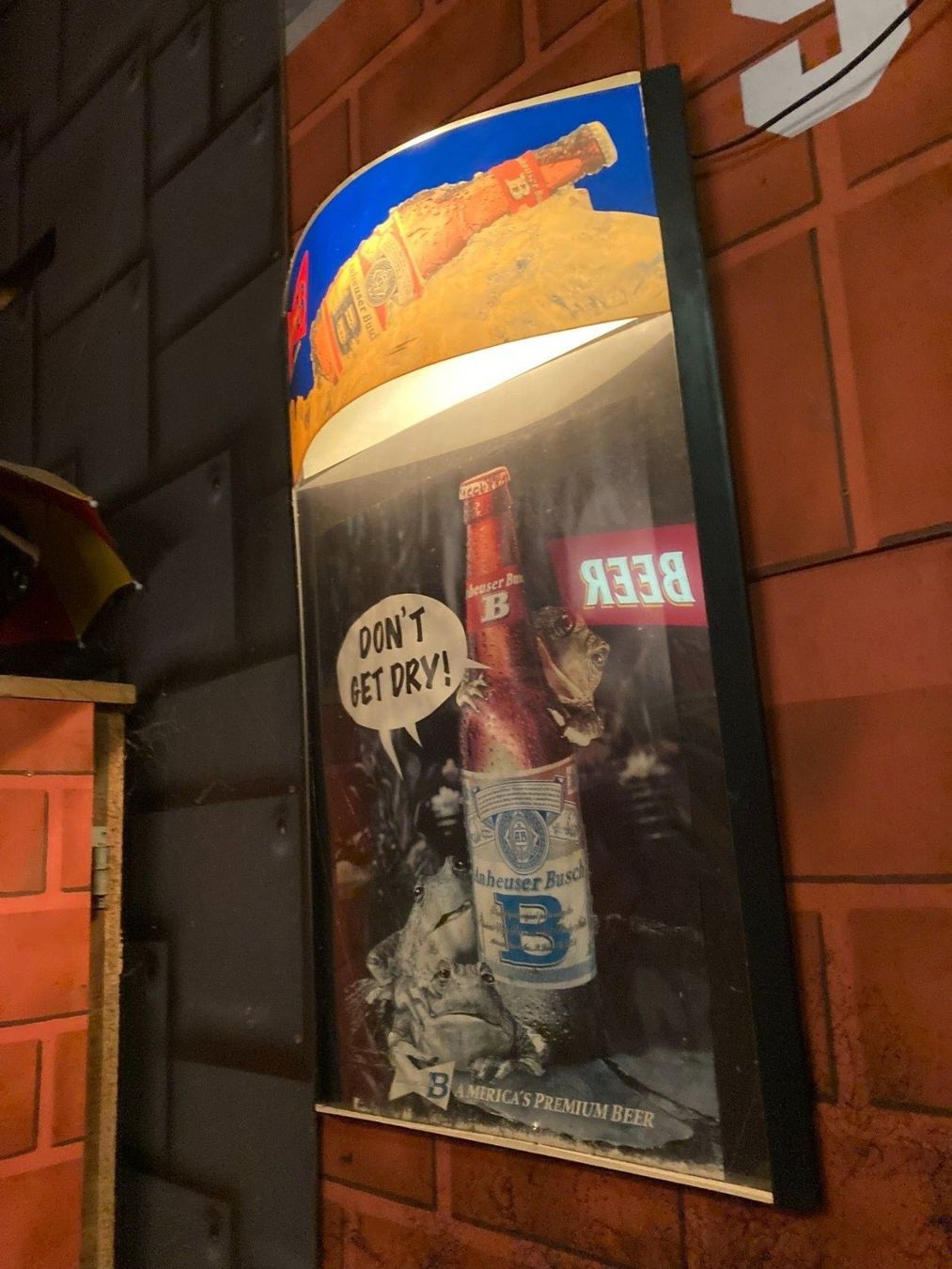 Insegne: Anheuser Busch Bierreklame, gross – Usato da Oberbüren venduto da Gurki610 1