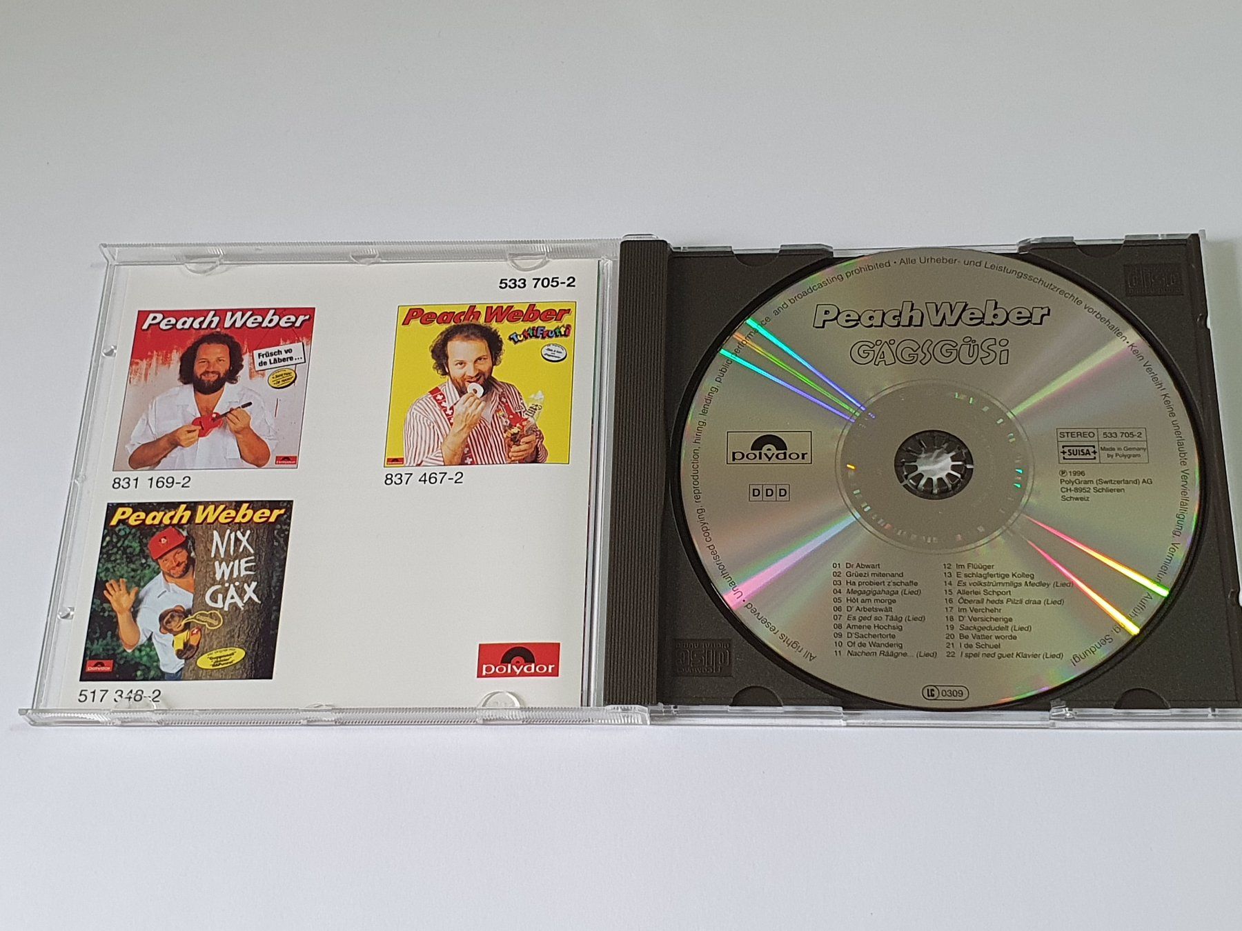 CDs: Peach Weber - Gägsgüsi | CD – Gebraucht aus Dietlikon von Skylab007 2