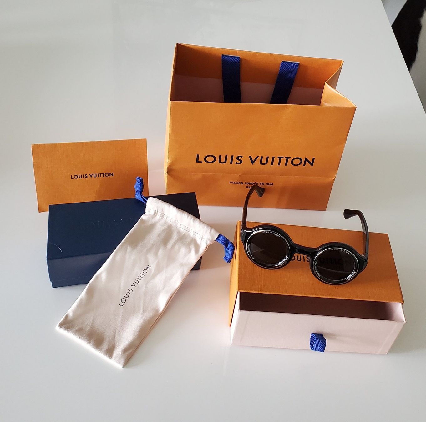 Louis Vuitton Occhiali & Lenti: Louis Vuitton Super Vision Round Sonnenbrille / neu – Nuovo e nell'imballaggio originale da Brugg AG venduto da hesobrugg 6