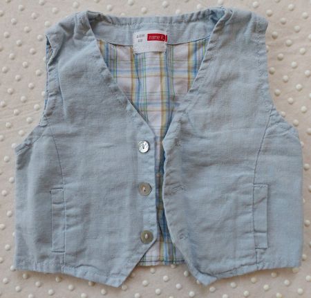 festliches Gilet, Grösse 68 "Name It"