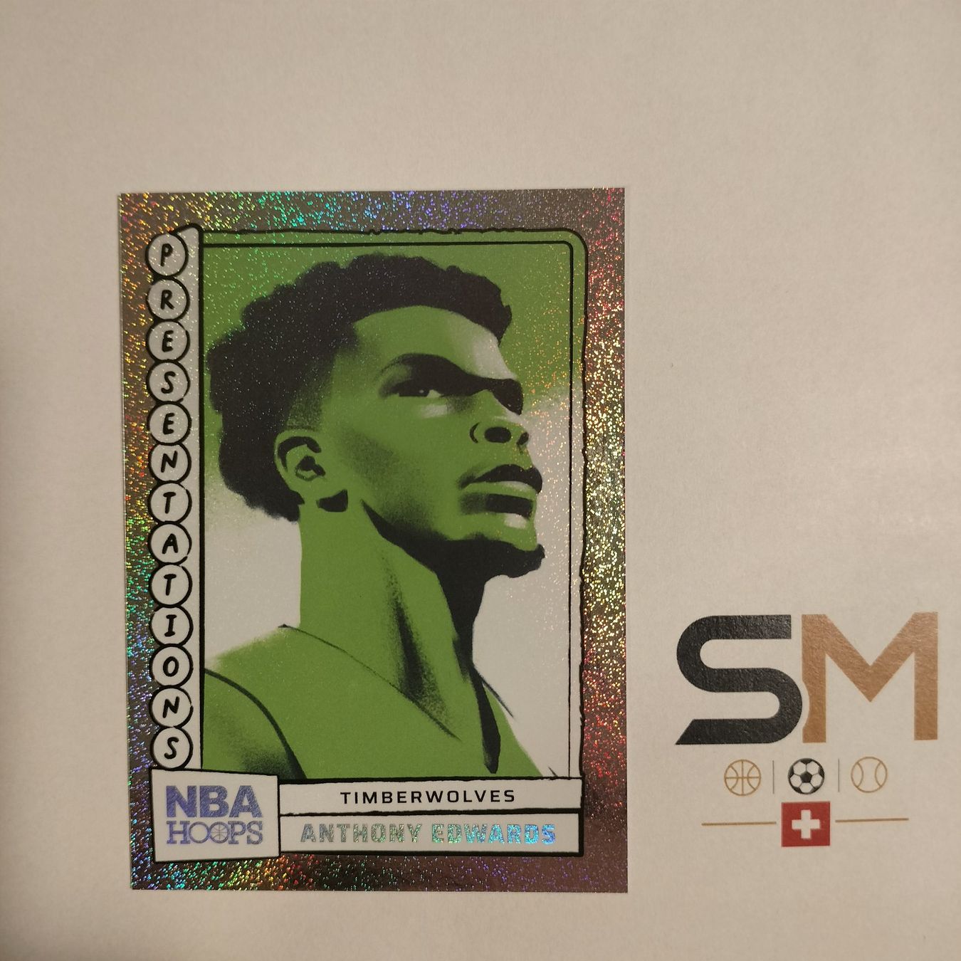 Panini Carte collezionabili: Anthony Edwards NBA Hoops Presentations SSP Case Hit – Nuovo (secondo la descrizione) da Bern venduto da SportsMemos