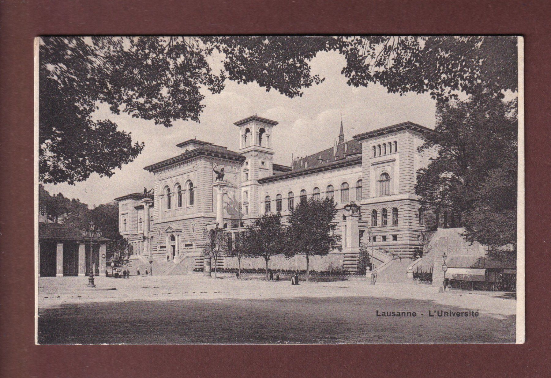 Cartes postales: LAUSANNE - Université - 1909 – D'occasion à Pully par nicecards