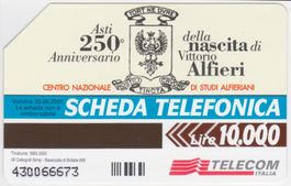 Telefonkarte Italien Telecom Italia