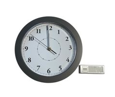 Türklingel + Wanduhr ohne Kabel