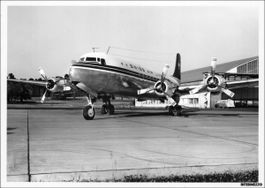Swissair // Douglas DC 6B Propeller Flughafen Kloten
