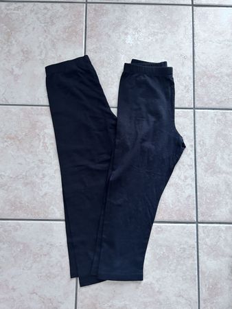 Lotto di 2 capri leggings neri gr164