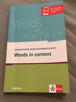 Words in context, thematischer Oberstufenwortschatz