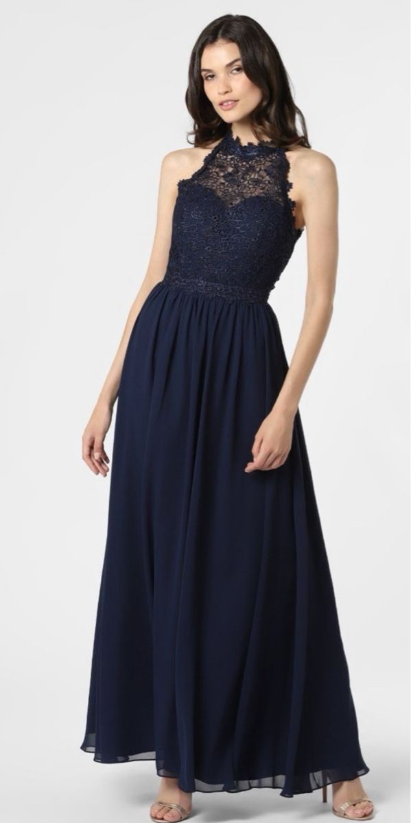 Vestiti: Langes rückenfreies Abendkleid – Nuovo (secondo la descrizione) da Pieterlen venduto da l.pro6 4