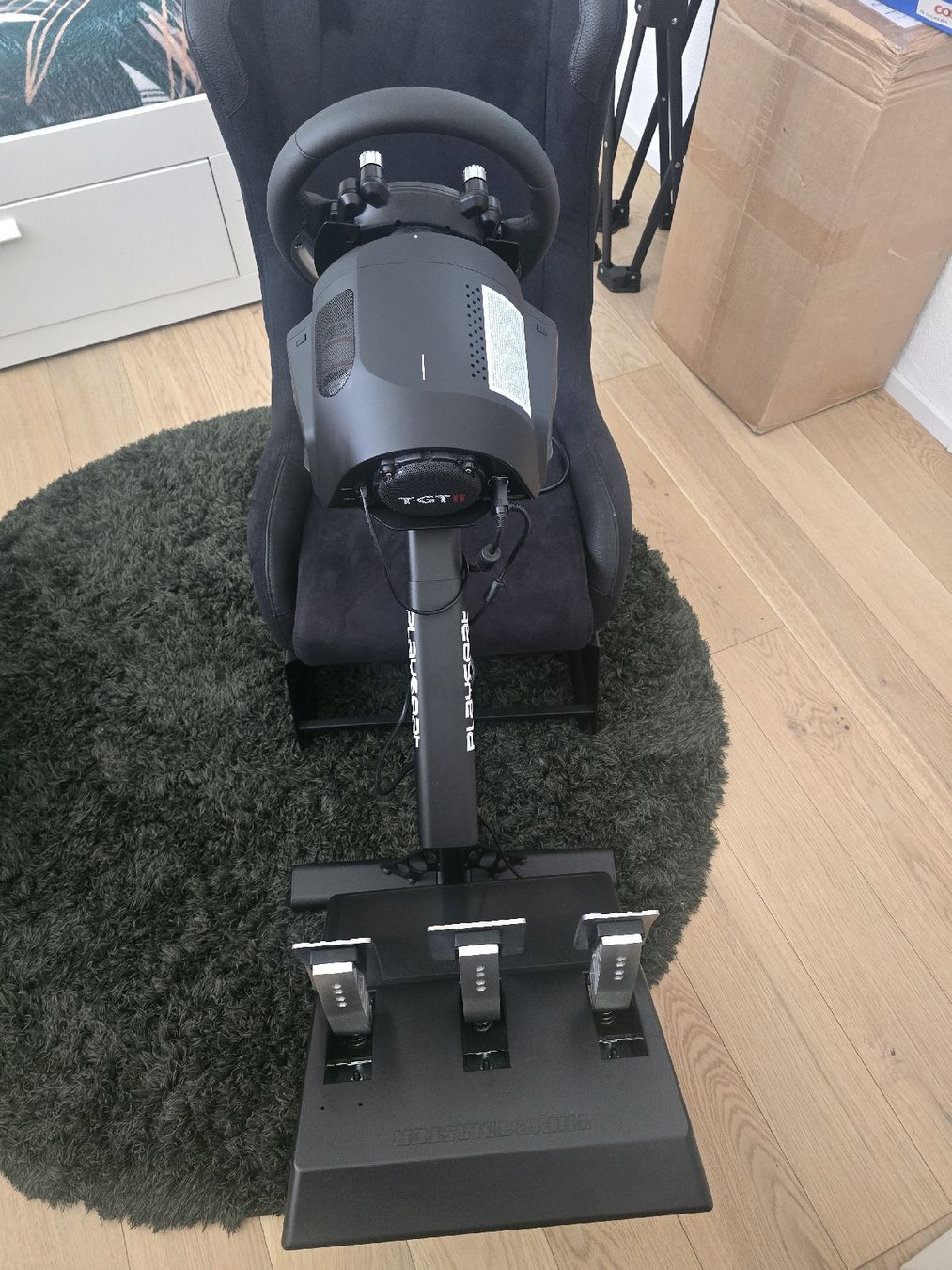 Thrustmaster Controller: Thrustmaster T-GT II + Playseat | PS5 / PS4 / PC | Top Zusta – Neu (gemäss Beschreibung) aus Seftigen von mou_2clq