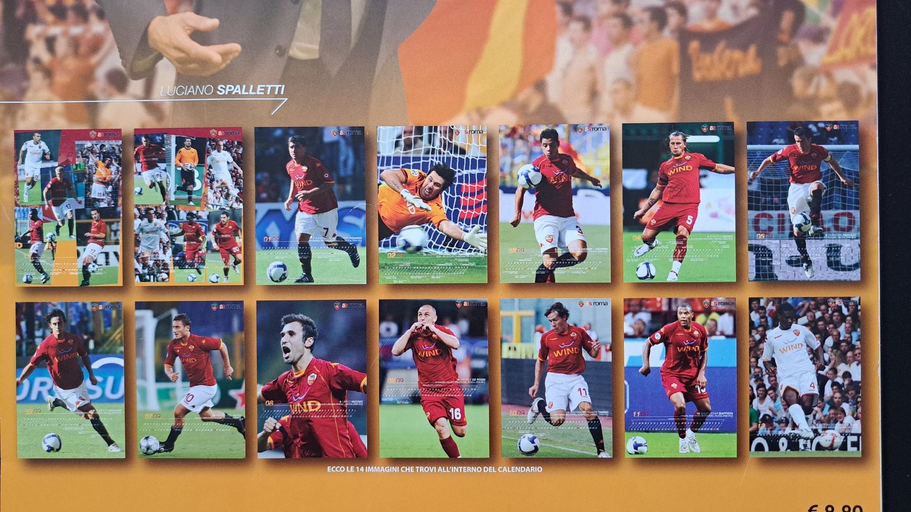 Calendari: Calendario Ufficiale As Roma 2009 – Usato da Camorino venduto da yanis83 2