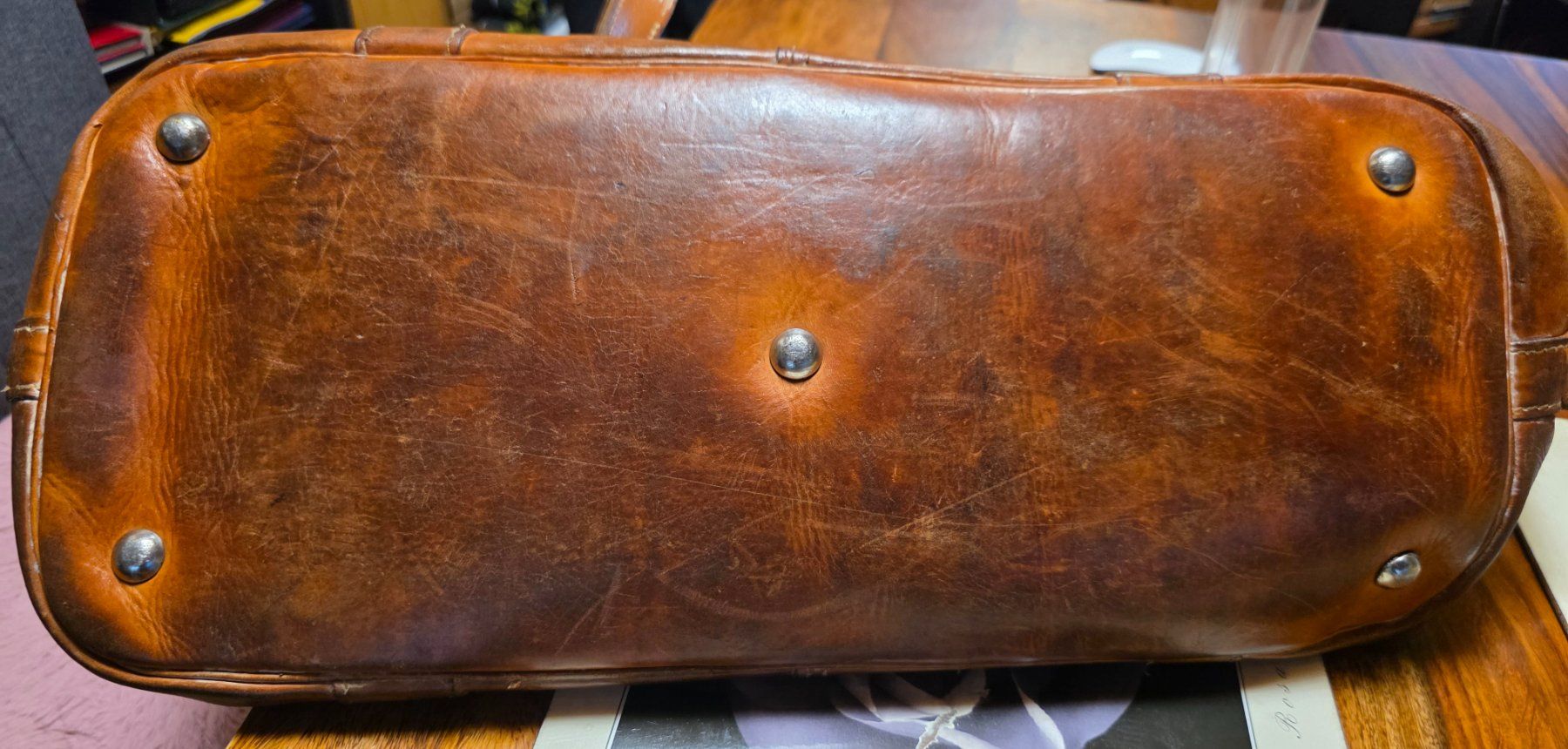 Borse: Bag en Cuir Vintage – Usato da Rohrbach venduto da lod_m58r 4
