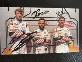 Original Autogrammkarte Tresor Orange1 Audi GT, Rarität!