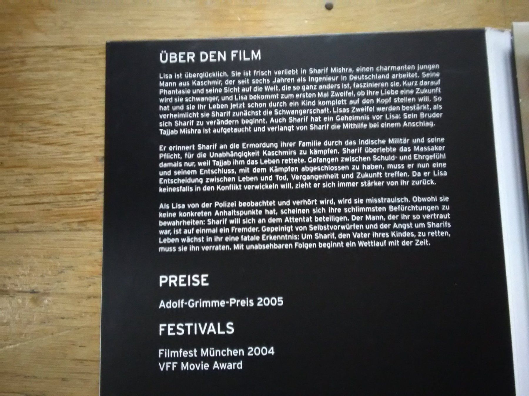 Tutti i DVDs: Grüsse aus Kaschmir – Usato da St. Gallen venduto da elkapone 1