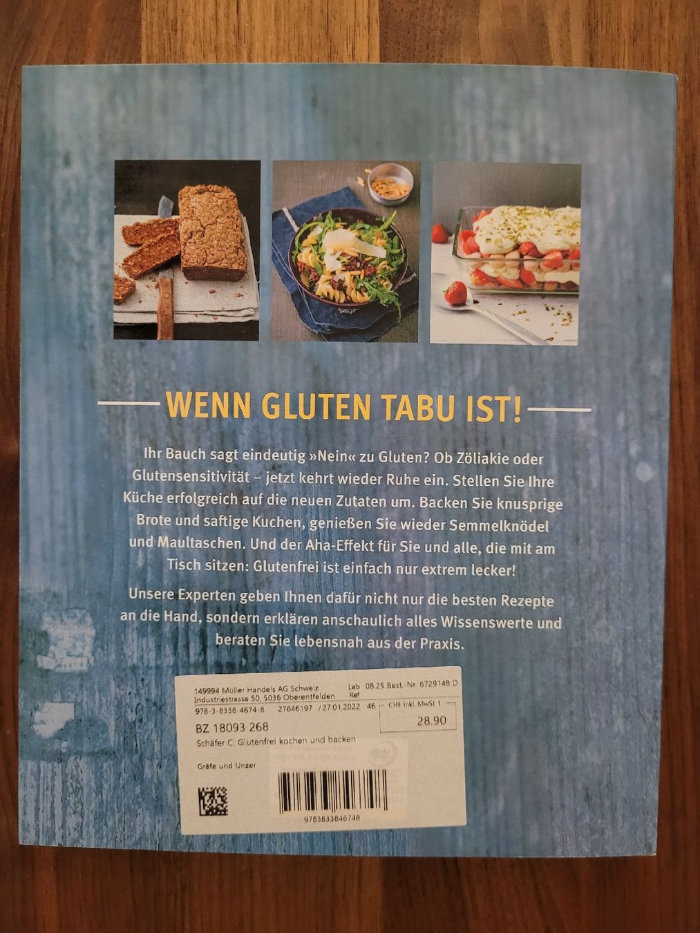 Libri: Glutenfrei Kochen & Backen  – Nuovo (secondo la descrizione) da Biberist venduto da hertd 1