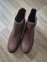 Braune Stiefeletten Gr. 42
