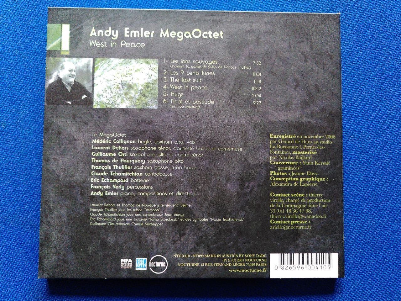 CDs: Andy Emler MegaOctet – West In Peace – Gebraucht aus Plan-les-Ouates von jyg_bts5 1
