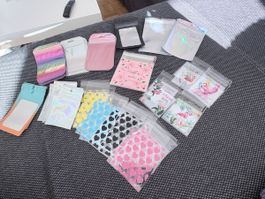 Diverse Zipper Beutel Set, wiederverschliessbar, Neu!
