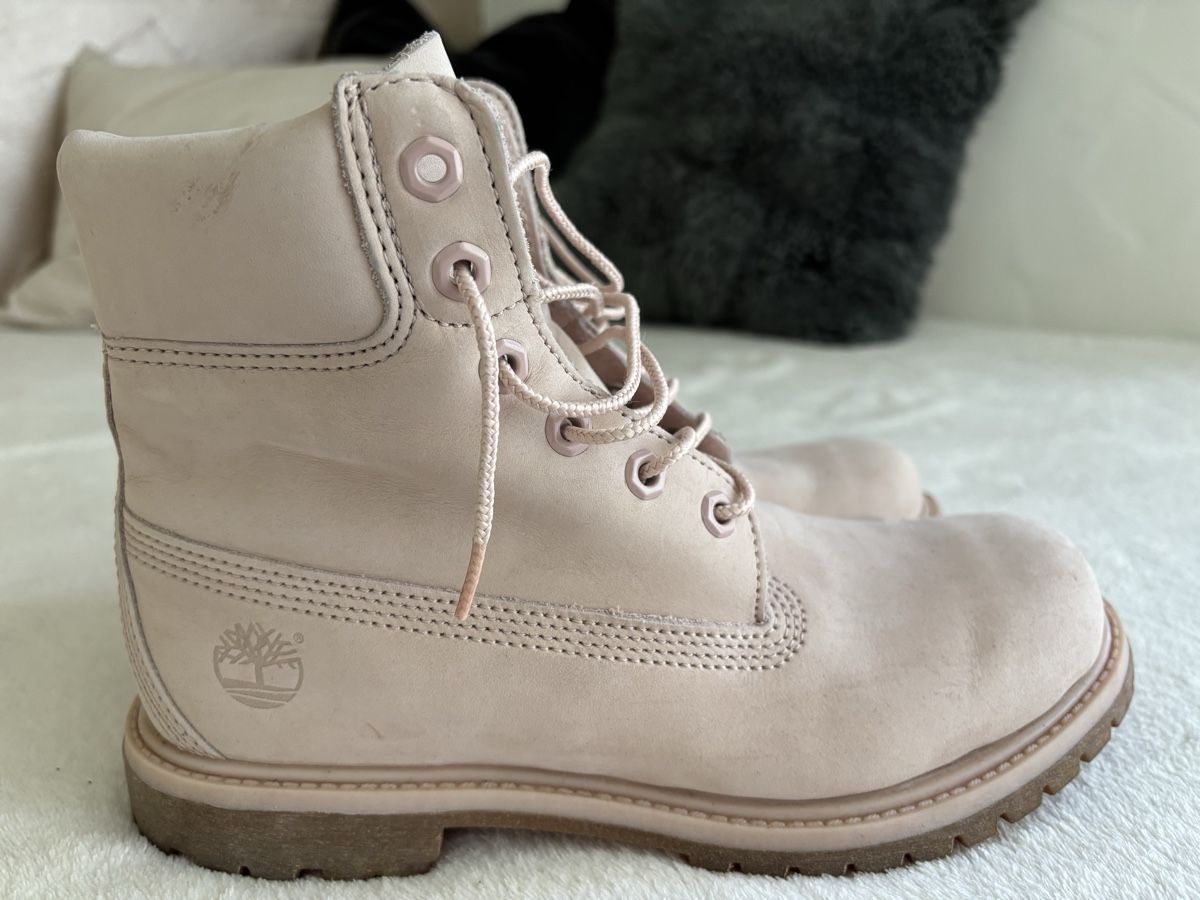 Timberland Scarpe da donna: Pink Thimberland boots – Nuovo (secondo la descrizione) da Gersau venduto da Hedgie21 1