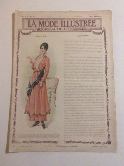 Riviste & Magazine: Journal sur la Mode 1915 – Usato da Genève venduto da edelweiss1900 1