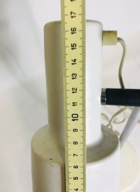 Lampade: Bürotischlampe weiss 60-70er – Usato da Zürich venduto da gigimai67 5