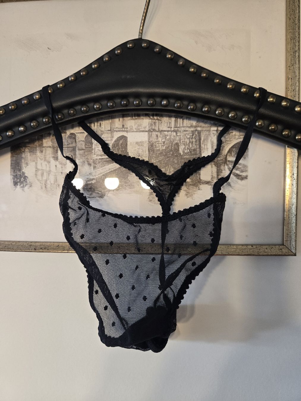Sonstige Unterwäsche: 2er Set String-Tangas in Mesh, Grösse 40/42 – Gebraucht aus Dübendorf von Timulka