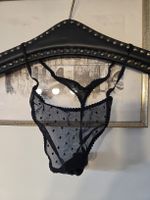 2er Set String-Tangas in Mesh, Grösse 40/42