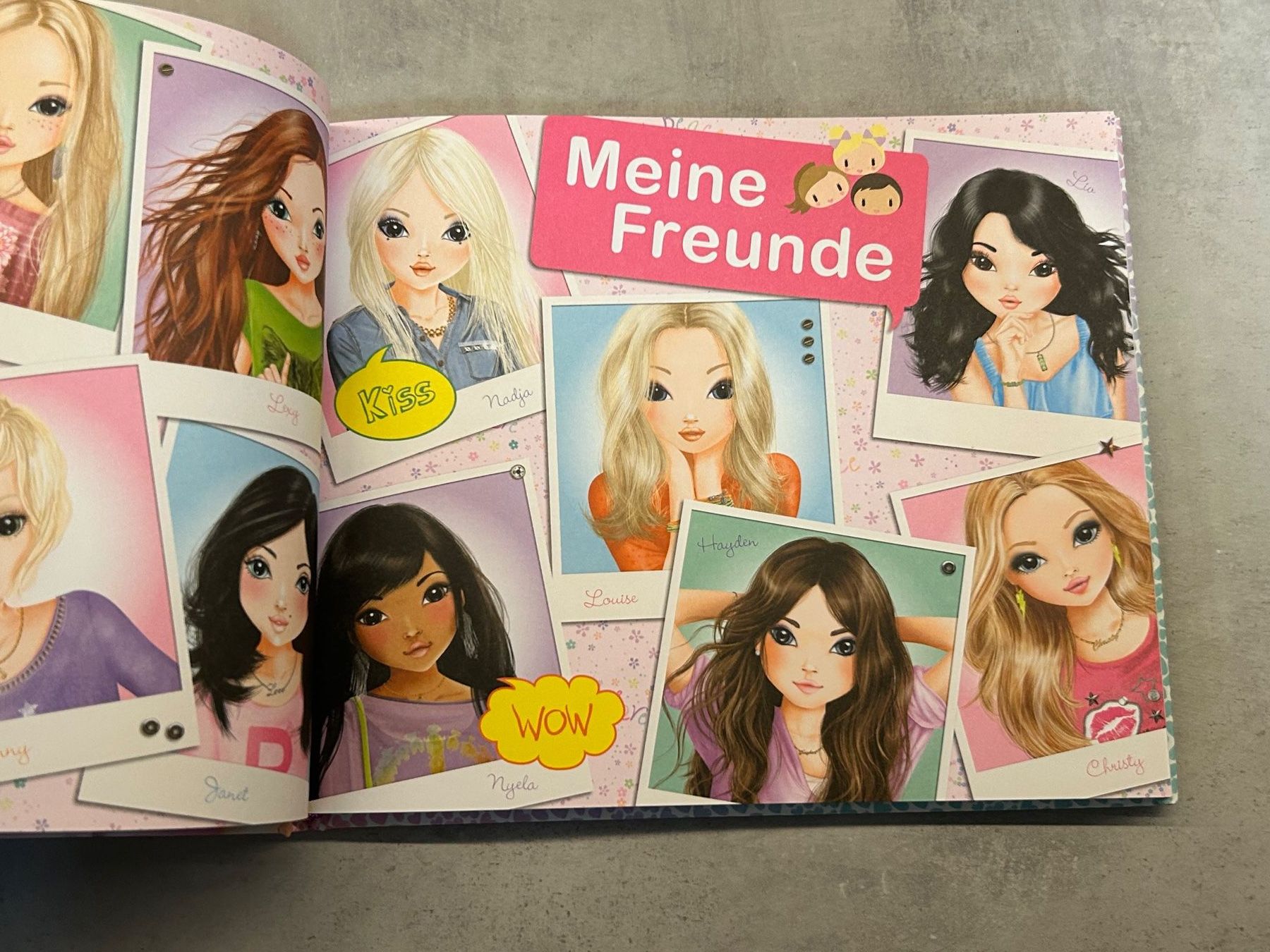 Libri: Top Model Freundebuch - Das ideale Geschenk! – Nuovo (secondo la descrizione) da Oberkulm venduto da angela_05 3