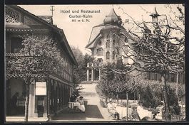 Gurten-Kulm, Ansicht vom Hotel-Restauran