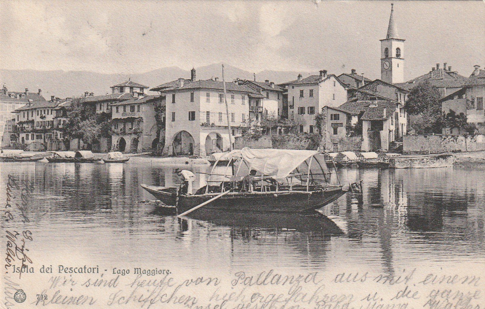 Cartoline postali: Italien Isola dei Pescatori – Usato da Rorschacherberg venduto da fratovi2
