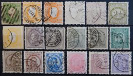 Portugal ex. Kat. 39-63 gest. 1870/84 Kat. 248 Euro