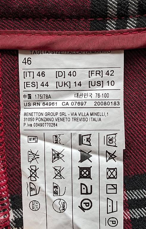 Benetton Gonne: Benetton Rock Gr. 40 – Usato da Thalwil venduto da kat_d85f 2