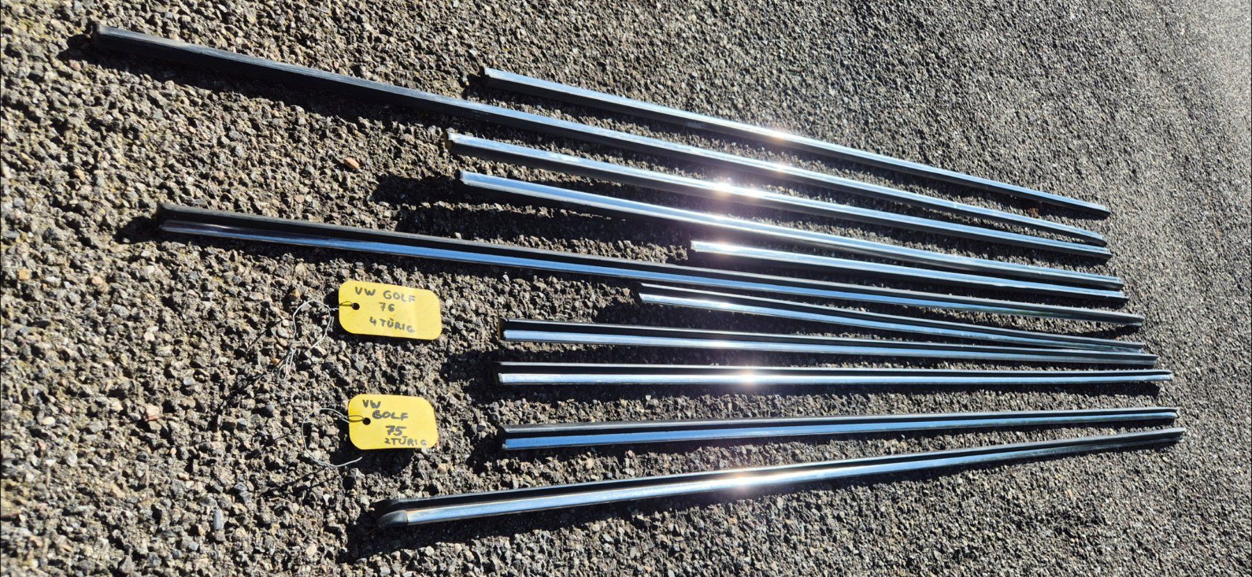 Volkswagen Alle Autoersatzteile: Golf 1 Zierleisten Chrom original – Gebraucht aus Riggisberg von Mahali04 1