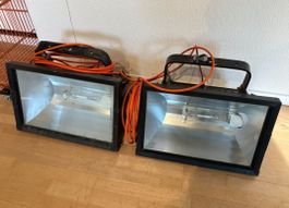 2 Stk. Flutlichtstrahler FL31 400W IP55 gebraucht