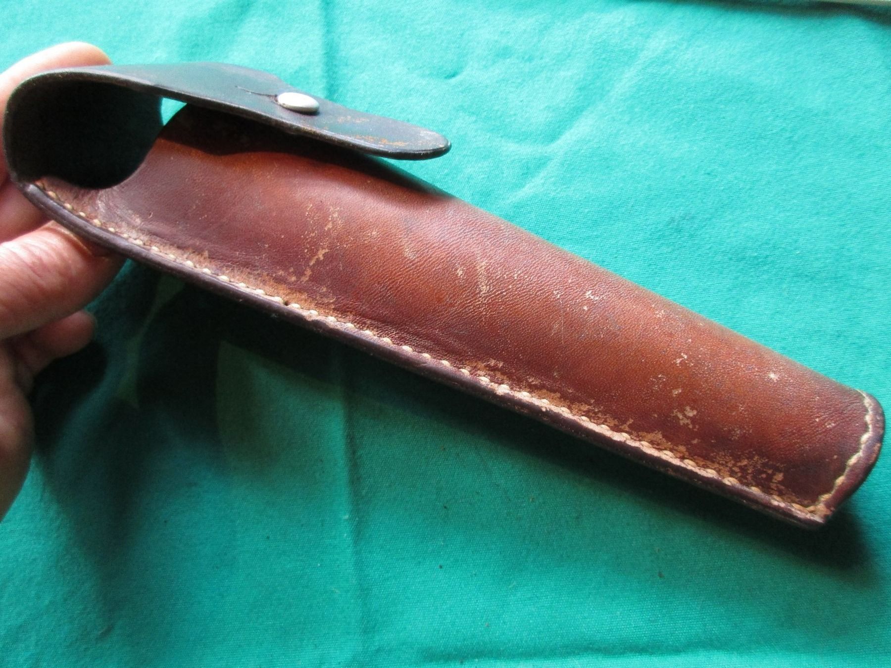 Schweizer Armee Armi bianche: Futteral zu Schiessbecher K31, 1958 – Usato da Bowil venduto da vifi01 2