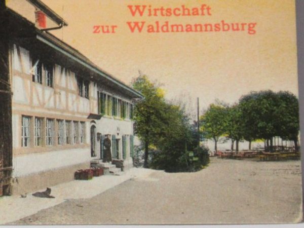 Cartes postales: Aussicht v. Dübelstein gegen Greifensee , Wirtschaft 1968 – D'occasion à Grenchen par Bluemchen1900