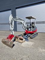 Bagger 2.2t mit Powertilt und Verstellfahrwerk zu vermieten