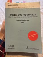 Traités internationaux Ziegler Besson 2016