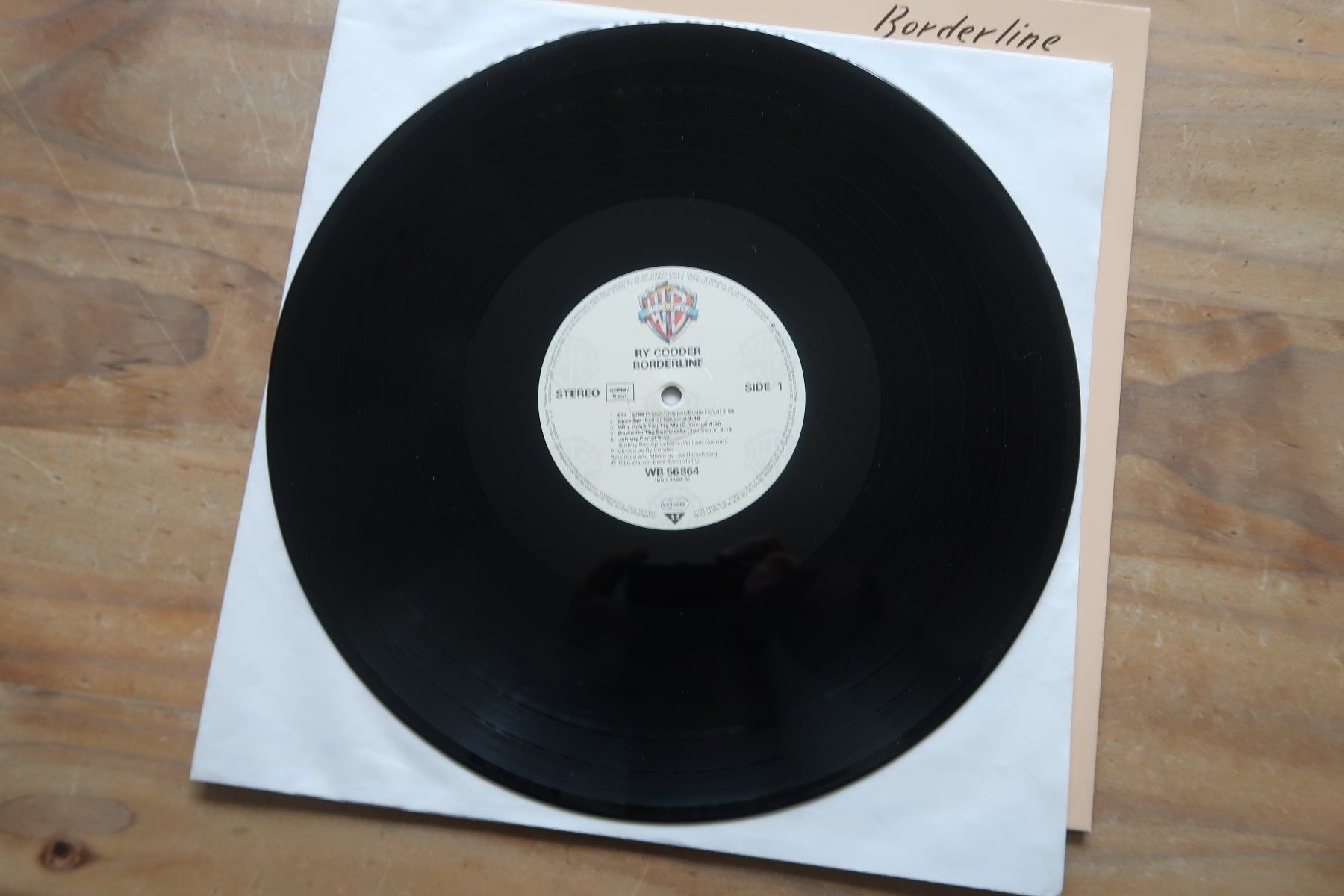 Dischi in vinile: RY COODER - BORDERLINE - VINYL LP – Usato da Basel venduto da Patiscat 3