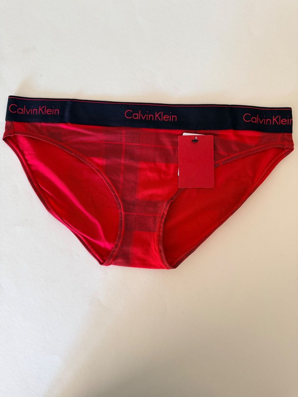 Calvin Klein Altra biancheria intima: CALVIN KLEIN, Slip, Grösse XL, Farbe Rot – Nuovo e nell'imballaggio originale da Rudolfstetten venduto da gst_g7xl