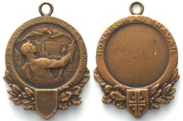 LAUSANNE 1921 - 1. CONCOURS ROMAND DE GYMNASTIQUE Bronze