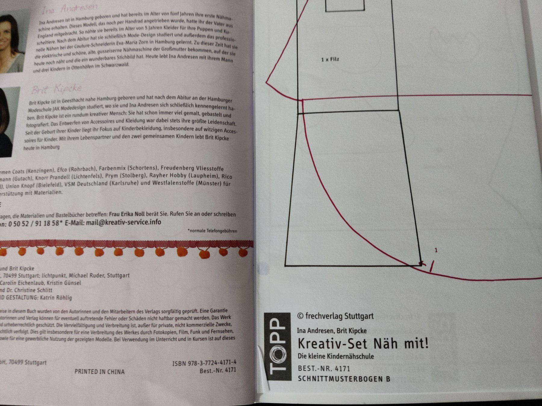 Bücher: * Näh mit! Die kleine Kindernähschule / Topp – Gebraucht aus Muttenz von Negnuja 4