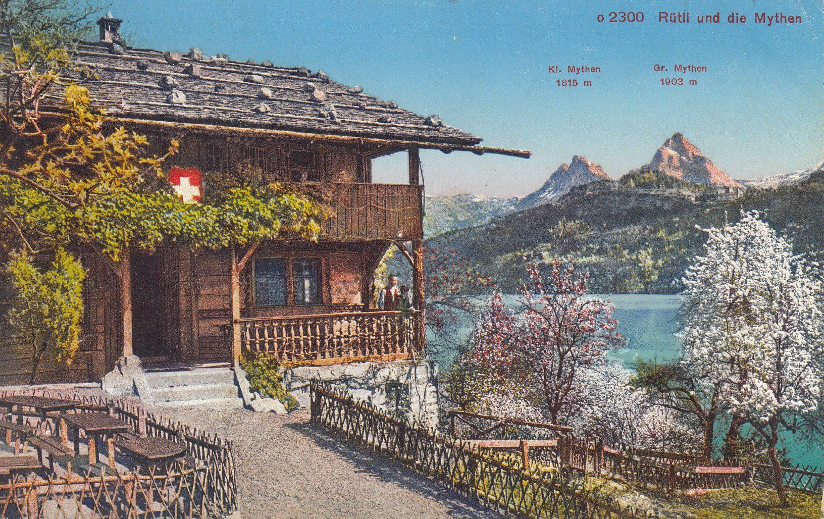 Cartoline postali: Rütli 1940 – Usato da Bürglen TG venduto da StampGraf