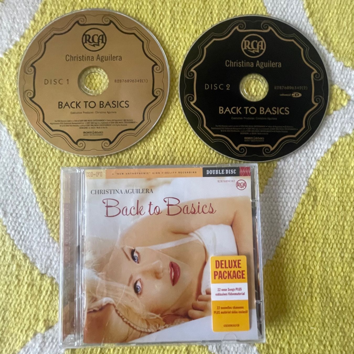CD: CHRISTINA AGUILERA-2CD BACK TO BASICS DELUXE PACKAGE – Usato da Rorschacherberg venduto da CD-Roli