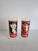 2 Coca Cola Gläser für Sammler