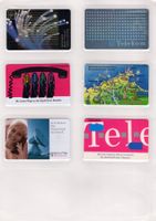 8 ungebrauchte Telefonkarten von der Telecom Deutschland